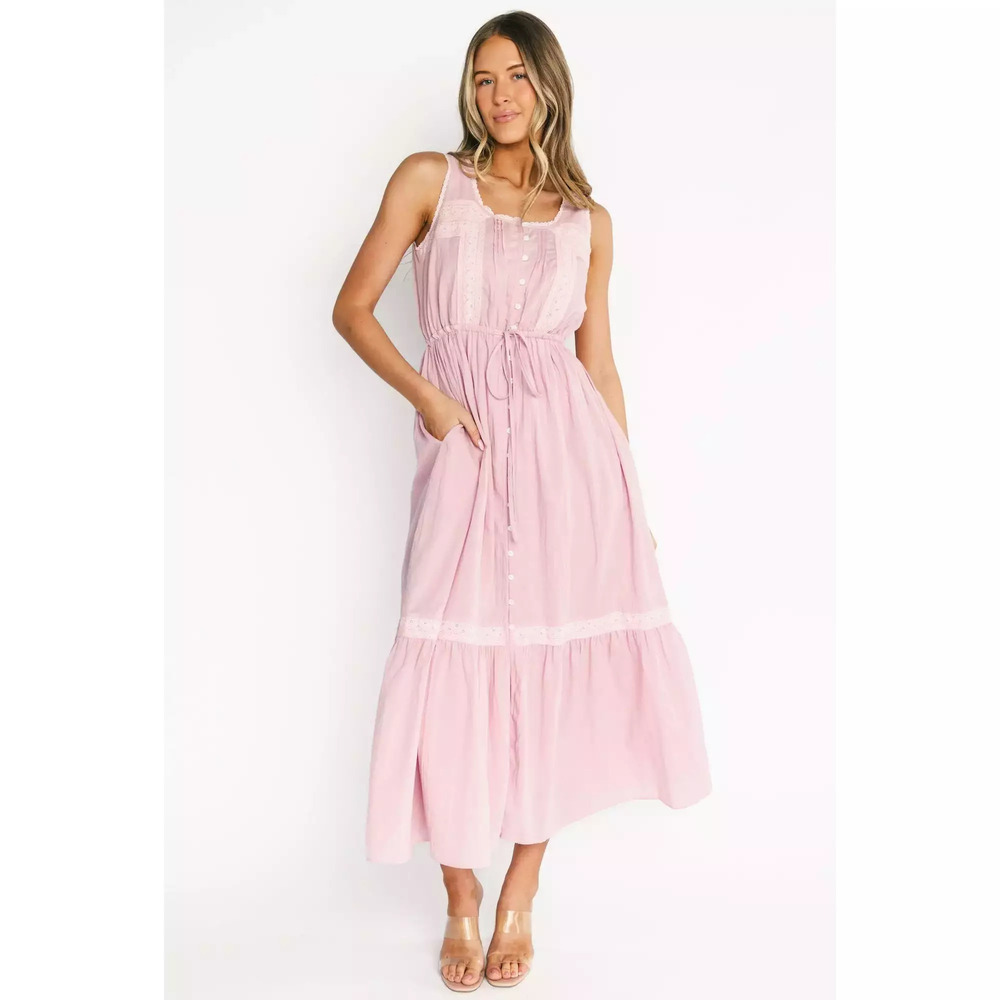 Baltic Born Blanche Midi Dress | Primrose Size S
